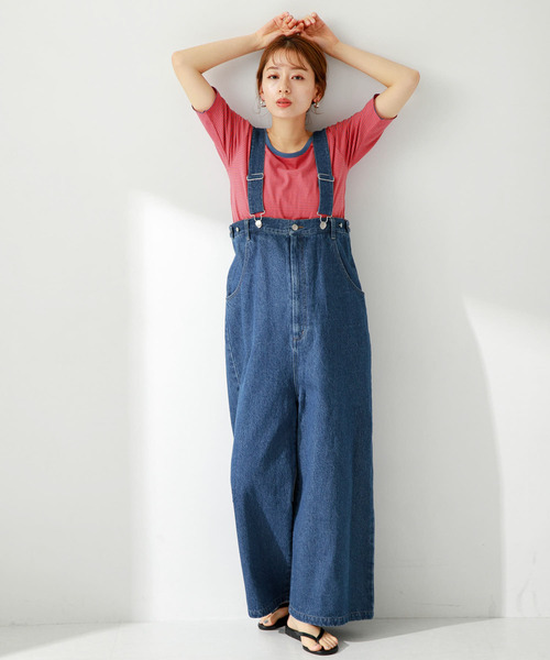 URBAN RESEARCH Sonny Label（アーバンリサーチサニーレーベル）の「マイクロボーダープルオーバー（Tシャツ/カットソー・レディース・レッド系その他/ブルー系その他/グリーン系その他・FREE）」の9枚目の写真