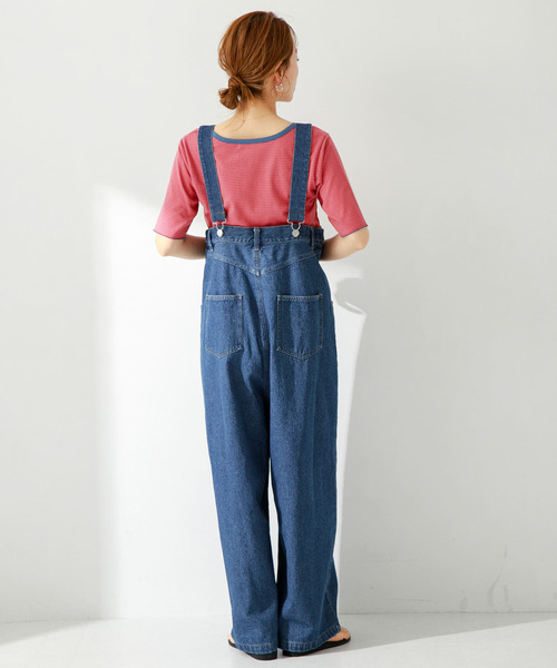 URBAN RESEARCH Sonny Label（アーバンリサーチサニーレーベル）の「マイクロボーダープルオーバー（Tシャツ/カットソー・レディース・レッド系その他/ブルー系その他/グリーン系その他・FREE）」の11枚目の写真