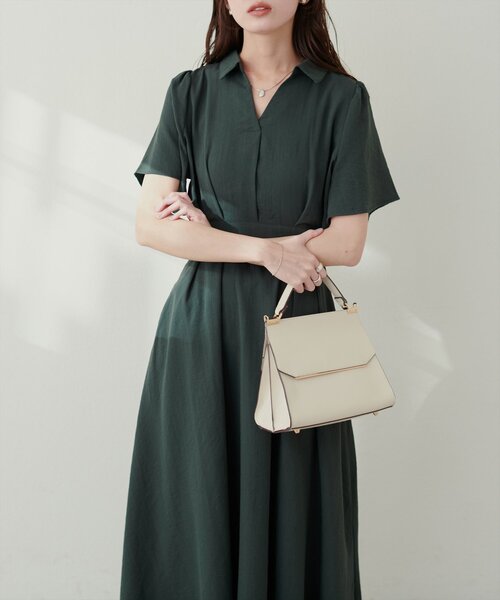 希少　美品　Yves Saint Laurent ワンピース　スキッパー　フレア 楽天市場】イヴサンローラン（ワンピース｜レディース