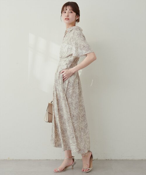 natural couture（ナチュラルクチュール）の「スキッパー衿フレア袖