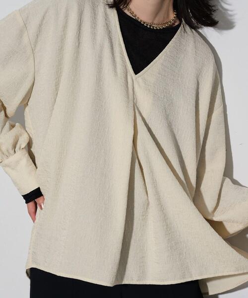 GALLEST（ギャレスト）の「◆ジャカードフォルムブラウス（シャツ/ブラウス・レディース・アイボリー/ブラック/ブルー系その他・34/38）」の20枚目の写真