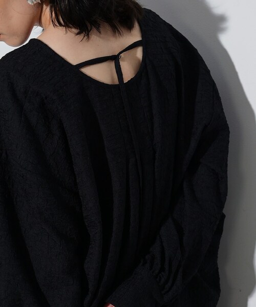 GALLEST（ギャレスト）の「◆ジャカードフォルムブラウス（シャツ/ブラウス・レディース・アイボリー/ブラック/ブルー系その他・34/38）」の10枚目の写真