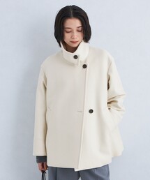 green label relaxing | ［size SHORT/TALLあり］SENTDALE WOOL スタンドカラー ミドル コート(その他アウター)