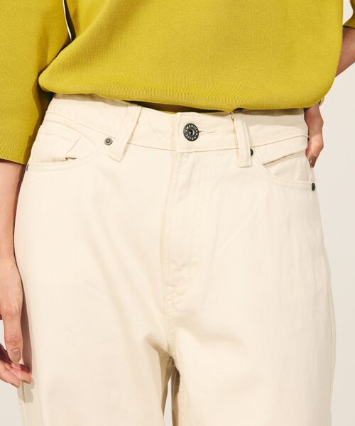 AMERICAN HOLIC(アメリカンホリック)の「ワイドデニム(デニムパンツ・レディース・ライトインディゴブルー/ベージュ・L/XS/S/M)」の5枚目の写真