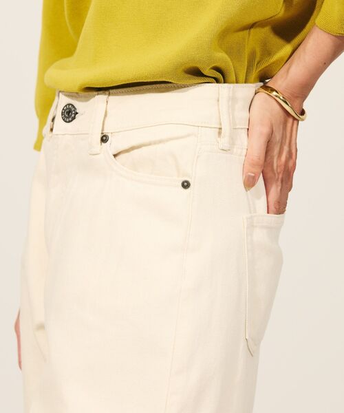 AMERICAN HOLIC(アメリカンホリック)の「ワイドデニム(デニムパンツ・レディース・ライトインディゴブルー/ベージュ・L/XS/S/M)」の7枚目の写真