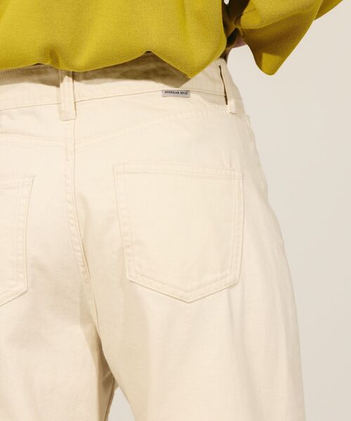 AMERICAN HOLIC(アメリカンホリック)の「ワイドデニム(デニムパンツ・レディース・ライトインディゴブルー/ベージュ・L/XS/S/M)」の8枚目の写真