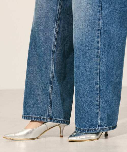 AMERICAN HOLIC(アメリカンホリック)の「ワイドデニム(デニムパンツ・レディース・ライトインディゴブルー/ベージュ・L/XS/S/M)」の19枚目の写真