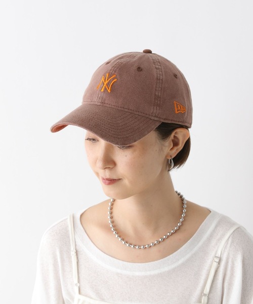 LEPSIM(レプシィム)の「【NEW ERA】ウォッシュ加工キャップ 136173(キャップ・レディース・バーガンディー/グリーン/サンドベージュ/ブラック・ONE SIZE)」の7枚目の写真
