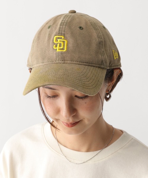 LEPSIM(レプシィム)の「【NEW ERA】ウォッシュ加工キャップ 136173(キャップ・レディース・バーガンディー/グリーン/サンドベージュ/ブラック・ONE SIZE)」の9枚目の写真