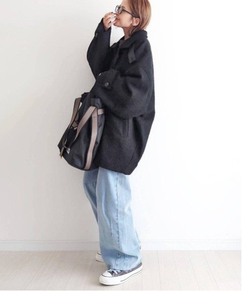 セール】Re arrival 2025AW【 notch.by yui 】ヘリンボーンPコート