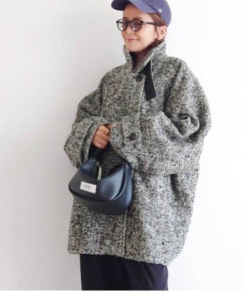 セール】【 notch.by yui 】Re arrival 2025AW ヘリンボーンPコート