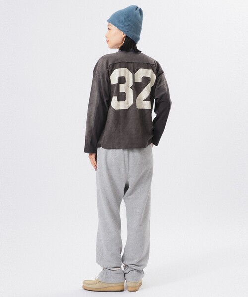 WAREHOUSE × BEAMS BOY ロングTシャツ BEAMS BEAMS BOY BEAMS BOY別注] WAREHOUSE & CO. / 足球長袖T卹