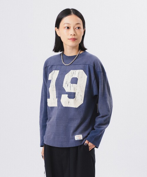 WAREHOUSE × BEAMS BOY ロングTシャツ BEAMS BOY（ビームスボーイ）の「【別注】WAREHOUSE & CO