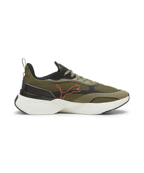 PUMA(プーマ)の「PUMA プーマ ユニセックス ソフトライド スウェイ チェイス ランニングシュ(スニーカー・メンズ・オリーブ/ブラック系その他・23.0cm/23.5cm/24.0cm/24.5cm/25.0cm/25.5cm/26.0cm/26.5cm/27.0cm/27.5cm/28.0cm/28.5cm/29.0cm/29.5cm/30.0cm/22.0cm)」の21枚目の写真