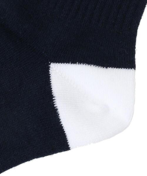 CONVERSE TOKYO(コンバーストウキョウ)の「LOGO RIB LINE SOX(ソックス/靴下・レディース・グリーン/ネイビー/ブラック・1/3)」の6枚目の写真