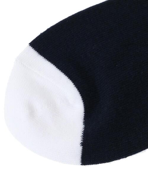 CONVERSE TOKYO(コンバーストウキョウ)の「LOGO RIB LINE SOX(ソックス/靴下・レディース・グリーン/ネイビー/ブラック・1/3)」の8枚目の写真
