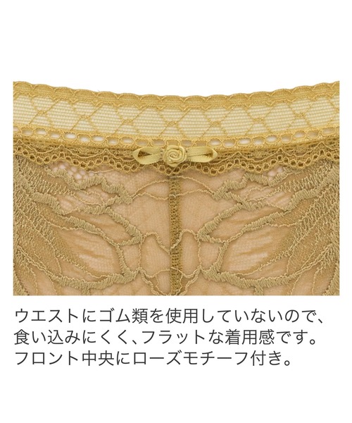 BRADELIS NEWYORK（ブラデリスニューヨーク）の「ナオミスタイルタンガ24A1 ブラデリス（ショーツ・レディース・ブラック/レッド/ゴールド・L/M）」の5枚目の写真