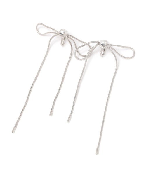 LAKOLE（ラコレ）の「スネークリボンイヤリング / 146348（イヤリング・レディース・その他2/その他1・FREE）」の2枚目の写真
