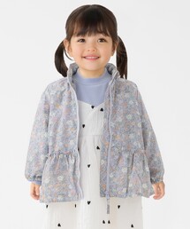 SHIPS Colors（シップス カラーズ）の「SHIPS Colors:80~130cm  フラワープリント ジップフード ブルゾン◇（ブルゾン）」