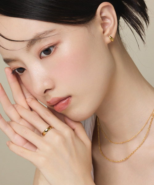 ciite' surgical stainless(シーテサージカルステンレス)の「【 金属アレルギー対応 】シンプルリング サージカルステンレス(リング・レディース・シルバー/ゴールド・13号/9号/11号)」の22枚目の写真
