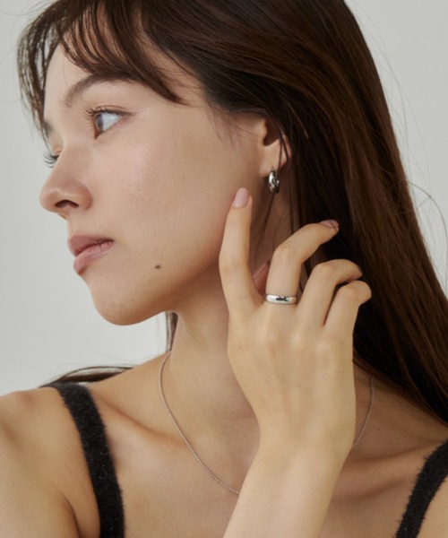 ciite' surgical stainless(シーテサージカルステンレス)の「【 金属アレルギー対応 】シンプルリング サージカルステンレス(リング・レディース・シルバー/ゴールド・13号/9号/11号)」の20枚目の写真