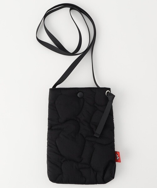 CHUMS（チャムス）の「CHUMS/チャムス Booby Stitch Mini Shoulder Bag/ブービーステッチミニショルダーバッグ（ショルダーバッグ・メンズ・ブラック/オリーブ・ONE SIZE）」の4枚目の写真