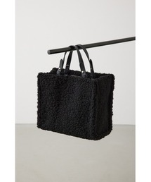 AZUL by moussy | ナローハンドルボアミニトートバッグ(トートバッグ)