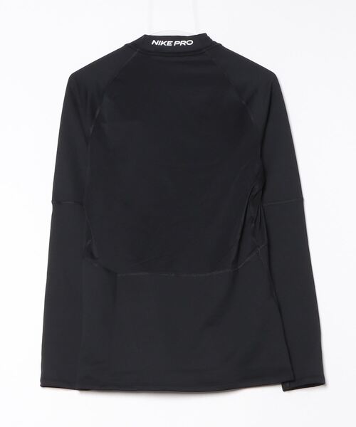 NIKE（ナイキ）の「ナイキ NIKE ナイキ NP ワーム モック L/S トップ（Tシャツ/カットソー・メンズ・ブラック・S/M/L/LL/3L）」の2枚目の写真
