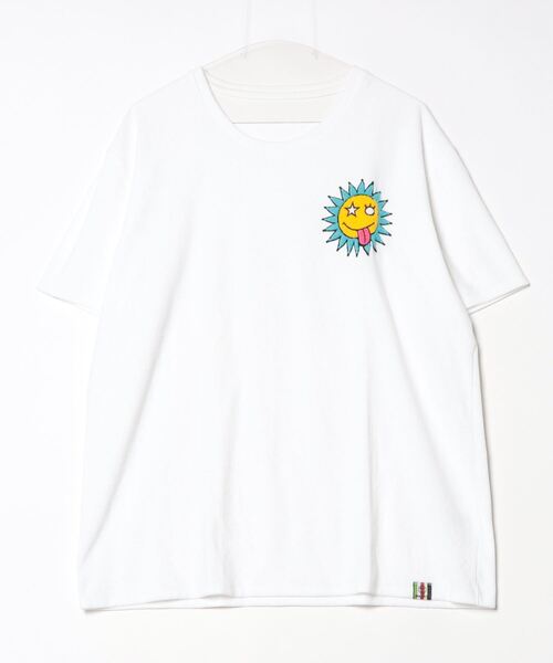 【セール】maxsix(マックスシックス）SAGARA EMBROIDERY PILE T-SHIRT（Tシャツ/カットソー）｜maxsix（マックスシックス）