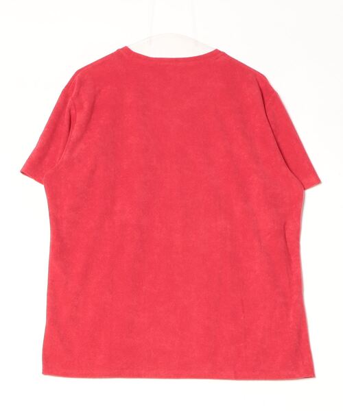 maxsix（マックスシックス）の「maxsix(マックスシックス）SAGARA EMBROIDERY PILE T-SHIRT（Tシャツ/カットソー・メンズ・ブラック/レッド/ホワイト・S/M/L）」の4枚目の写真