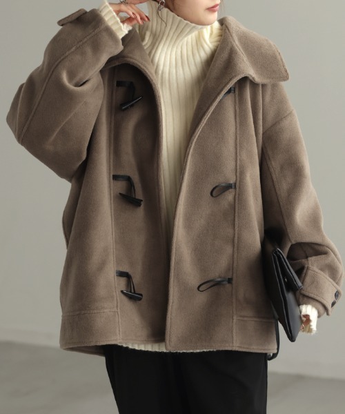レディースのダッフルコート（ブラウン系）一覧 - WEAR