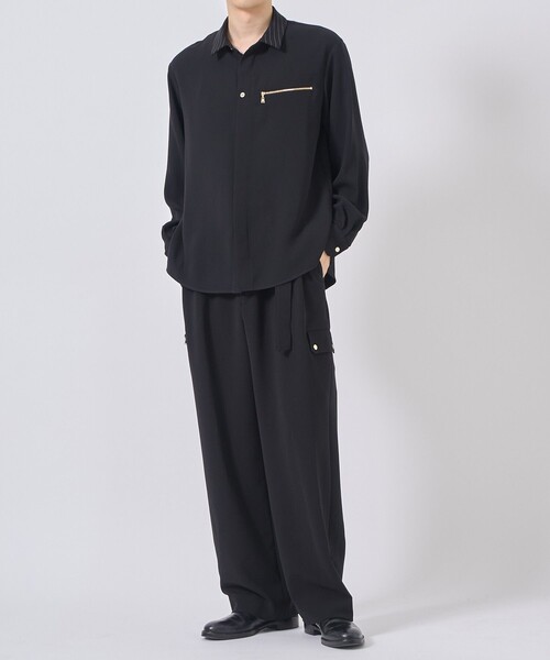 CULLNI（クルニ）の「〈別注〉Bi Color Shirt/洗える/シワになりにくい