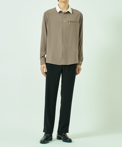 CULLNI（クルニ）の「〈別注〉Bi Color Shirt/洗える/シワになりにくい