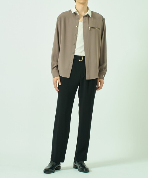 CULLNI（クルニ）の「〈別注〉Bi Color Shirt/洗える/シワになりにくい