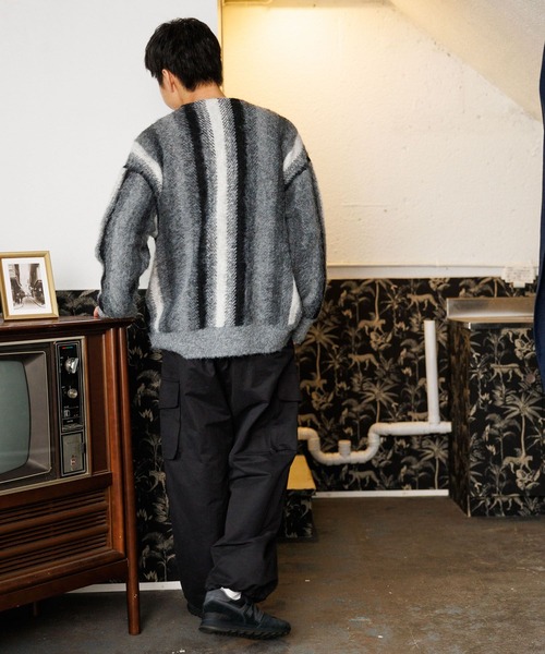 niko and...（ニコアンド）の「TCナイロンカーゴパンツ（カーゴパンツ・メンズ・カーキ/ブラック・MEDIUM/LARGE）」の9枚目の写真