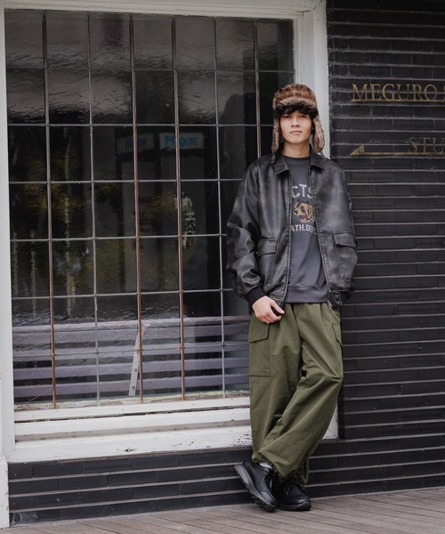 niko and...（ニコアンド）の「TCナイロンカーゴパンツ（カーゴパンツ・メンズ・カーキ/ブラック・MEDIUM/LARGE）」の13枚目の写真