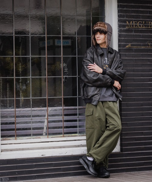 niko and...（ニコアンド）の「TCナイロンカーゴパンツ（カーゴパンツ・メンズ・カーキ/ブラック・MEDIUM/LARGE）」の14枚目の写真