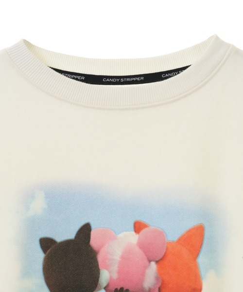 【セール】GOOD FRIENDS SWEAT ワンピース（スウェット）｜Candy Stripper（キャンディストリッパー）