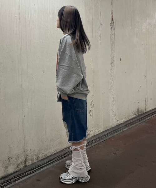 【セール】GOOD FRIENDS SWEAT ワンピース（スウェット）｜Candy Stripper（キャンディストリッパー）