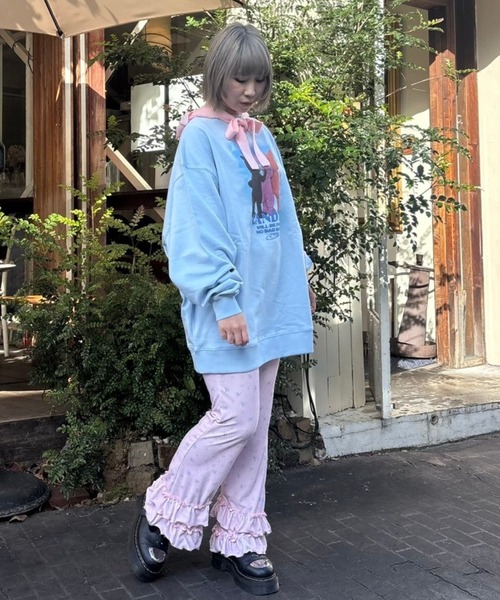 Candy Stripper トレーナー スウェット ワンピース Candy Stripper トレーナー スウェット THE ILL CANDY SWEAT