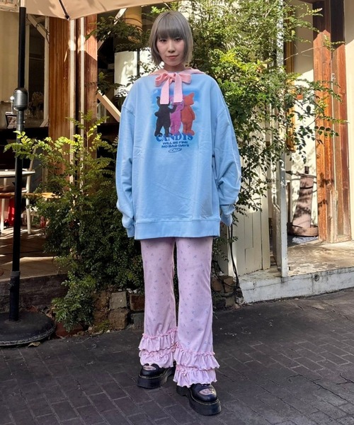 【セール】GOOD FRIENDS SWEAT ワンピース（スウェット）｜Candy Stripper（キャンディストリッパー）