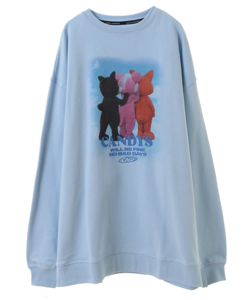 Candy Stripper トレーナー スウェット ワンピース Candy Stripper トレーナー スウェット THE ILL CANDY SWEAT