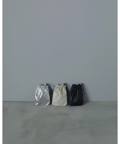 セール】Leather Mini Pouch（ポーチ）｜anuke（アンヌーク）の