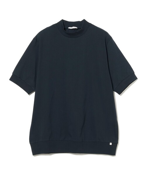 BRILLA per il gusto(ブリッラペルイルグースト)の「ANTICIPO / コットンスムース ハイネック Tシャツ(Tシャツ/カットソー・メンズ・ホワイト/ブラック/ネイビー・42/44/46/48/50)」の3枚目の写真