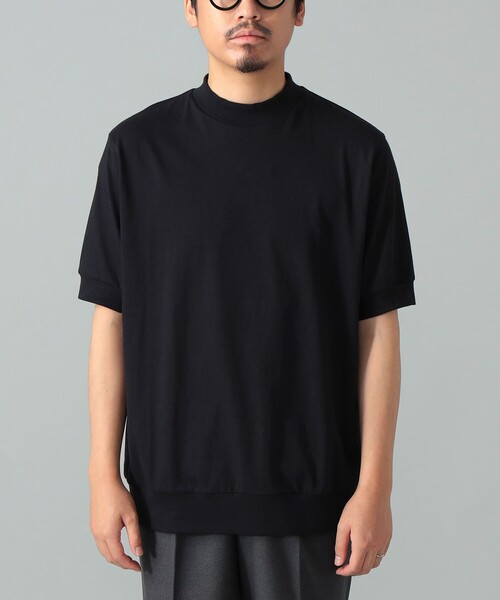 BRILLA per il gusto(ブリッラペルイルグースト)の「ANTICIPO / コットンスムース ハイネック Tシャツ(Tシャツ/カットソー・メンズ・ホワイト/ブラック/ネイビー・42/44/46/48/50)」の19枚目の写真