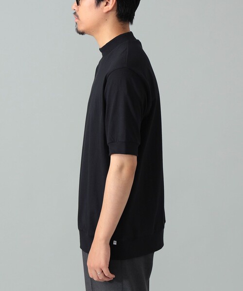 BRILLA per il gusto(ブリッラペルイルグースト)の「ANTICIPO / コットンスムース ハイネック Tシャツ(Tシャツ/カットソー・メンズ・ホワイト/ブラック/ネイビー・42/44/46/48/50)」の20枚目の写真