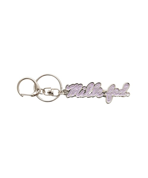 MILKFED.(ミルクフェド)の「ICING LOGO KEYCHAIN(キーホルダー・レディース・ブラック/レッド/ピンク/ライトパープル・ONE SIZE)」の2枚目の写真