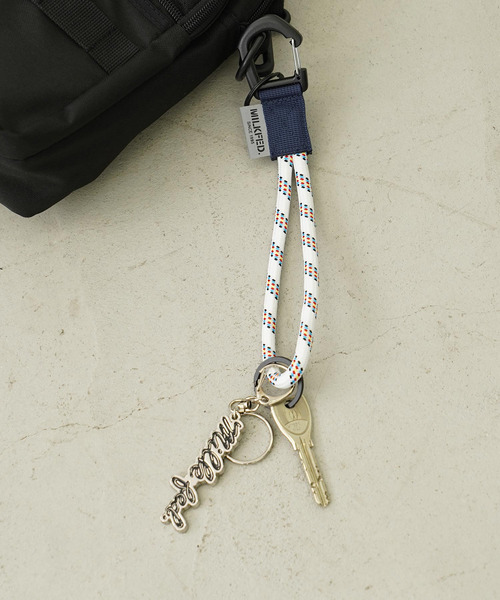 MILKFED.(ミルクフェド)の「ICING LOGO KEYCHAIN(キーホルダー・レディース・ブラック/レッド/ピンク/ライトパープル・ONE SIZE)」の8枚目の写真