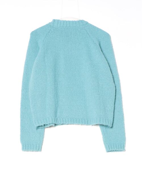 【セール】RELACLO select フロント英字刺繍 起毛ニットプルオーバー（ニット/セーター）｜FUNALIVE（ファンアライブ）