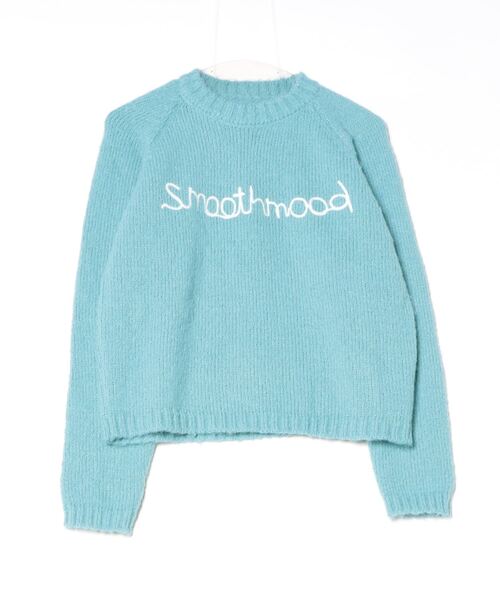 【セール】RELACLO select フロント英字刺繍 起毛ニットプルオーバー（ニット/セーター）｜FUNALIVE（ファンアライブ）